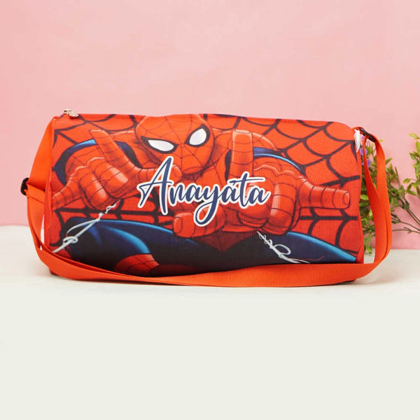 Personalized Cartoon Printed Sling Duffle Bag for Kids